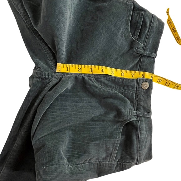 LOFT Modern Skinny Corduroy Pants Teal Women's Size 4 Elfcore Forest CottageCore - Picture 8 of 14